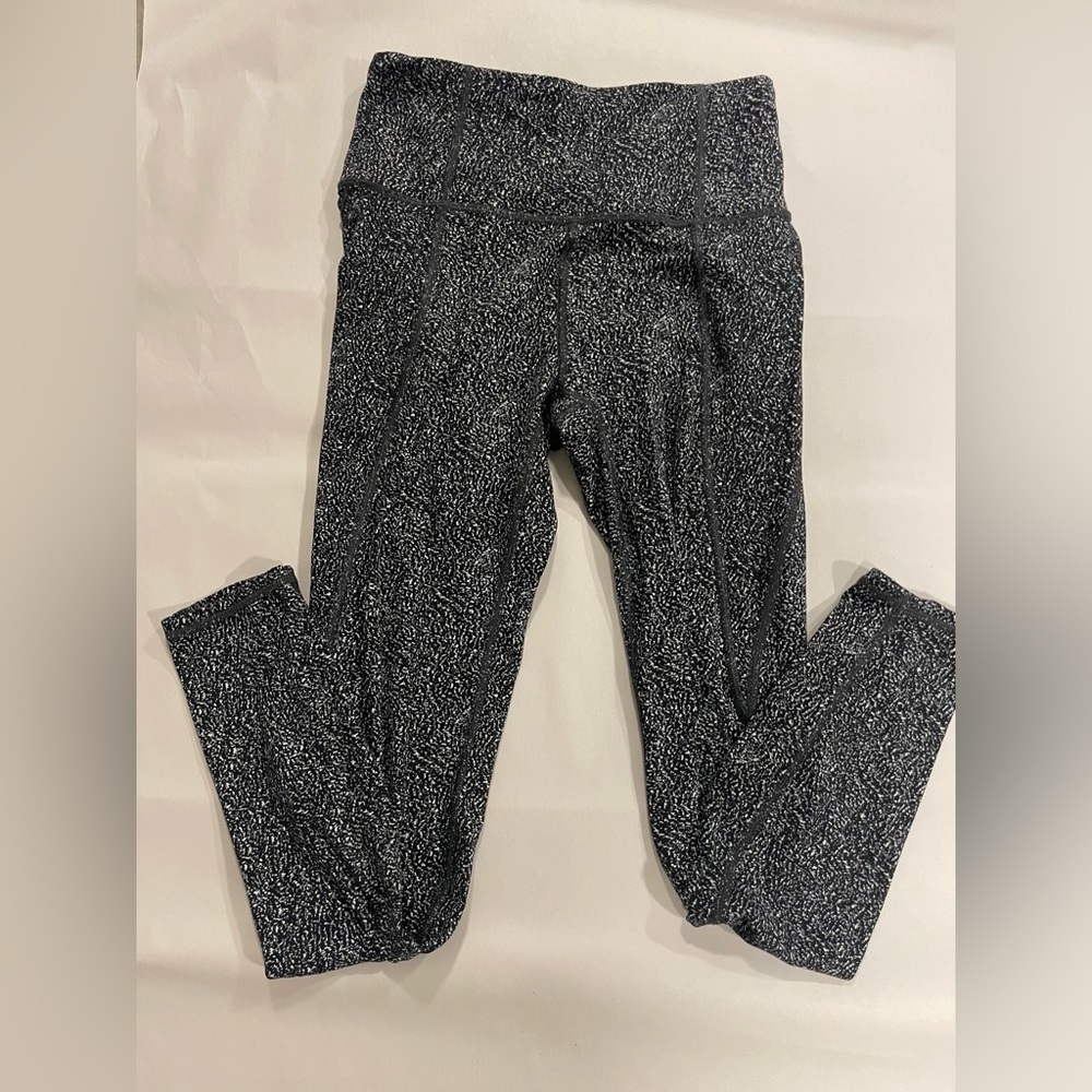 Athleta Black/White Leggings